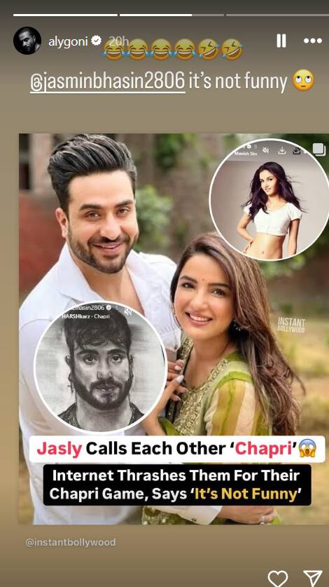 जैस्मिन को 'छपरी' कहने पर ट्रोल हुए थे अली गोनी, एक्टर ने दिया अब करारा जवाब, लिखा- 'ये फनी...