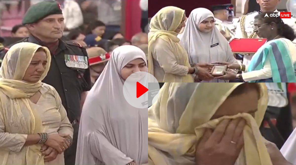 शहीद बेटे नायक दिलवर खान के सम्मान में मां ने स्वीकार किया कीर्ति चक्र, आंखों में आंसू देख सभी हुए भावुक