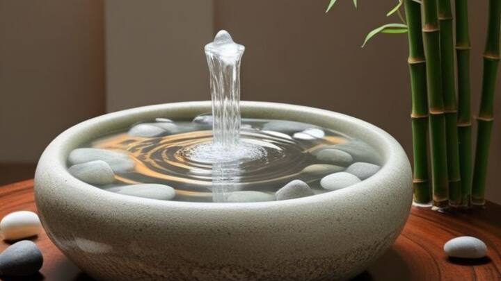 Activate the North for Career and Money: The North direction is where career and money live. This direction is ruled by water. Water flows and brings life, so let it flow into your home too. You need to place a small water fountain in the North. Make sure the water flows inward. You can also hang a picture of a river or waterfall on the north wall. The Chairman and Founder of All India Institute of Occult Science and True Vastu advises you to clean this area often and never let dust block the way. This small step will help you do better in personal and professional life.  (Image Source: Pinterest/ CozyCoastDecor)