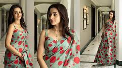 Trisha Krishnan: పోల్కా డాట్ శారీ స్లీవ్‌లెస్ బ్లౌజ్..త్రిష ఏజ్ 20 ఏళ్లు తగ్గిపోయింది!