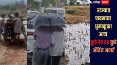 राज्यात पावसाचा धुमाकूळ, काही भागात शेती पिकांना फटका, आज कुठं रेड तर कुठं ऑरेंज अलर्ट जारी, जाणून घ्या हवामान विभागाचा अंदाज? 