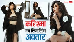 41 की उम्र में करिश्मा तन्ना पर चढ़ा ग्लैमर का खुमार, ब्लेजर संग नेट की स्कर्ट पहनकर दिए सिजलिंग पोज