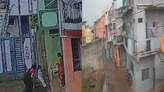 खेळताना वीजेची तार हातात धरली अन् खांबाला चिटकली, जोरात किंचाळल्याने अनर्थ टळला