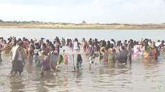 Saraswati Pushkaralu 10th day May 24th: సరస్వతి పుష్కరాలు 10వ రోజు..కాళేశ్వరంలో భక్తుల పుష్కర స్నానాలు!