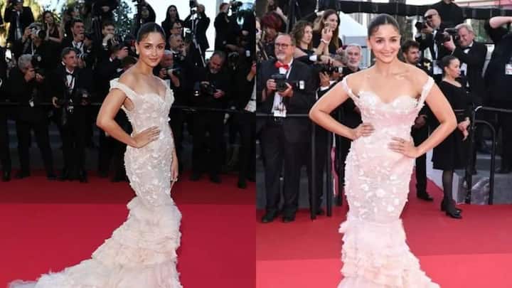 कान्समध्ये आलिया भट्टचा क्लासी अंदाज तिच्या चाहत्यांना खूप आवडला आणि सोशल मीडियावर तिचे फोटो आणि व्हिडिओ मोठ्या प्रमाणात व्हायरल झाले.