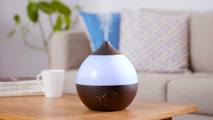 6. Humidifier: The dry air in atmosphere can worsen the nasal congestion. Using a humidifier at home adds moisture to the air and keeps nasal passages hydrated. It also helps in reducing irritation, making it easier to breathe. (Image Source: Canva)