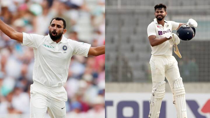 Eng Vs Ind Test Series: इंग्लैंड दौरे के लिए भारतीय टीम का एलान शनिवार को हो गया. इस टीम में श्रेयस अय्यर और मोहम्मद शमी सहित इन पांच खिलाड़ियों को जगह नहीं मिली है.