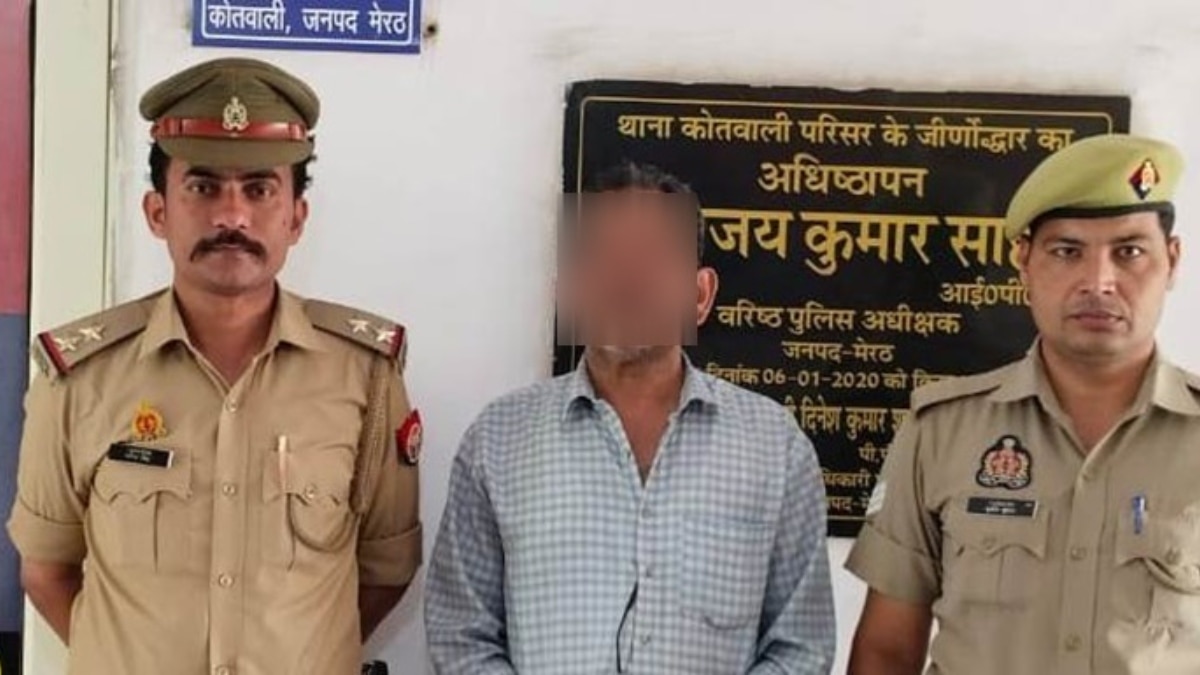 स्पीट पोस्ट से भेजा धमकी भरा खत, 50 लाख की रंगदारी मांगने वाले को मेरठ पुलिस ने ऐसे पकड़ा