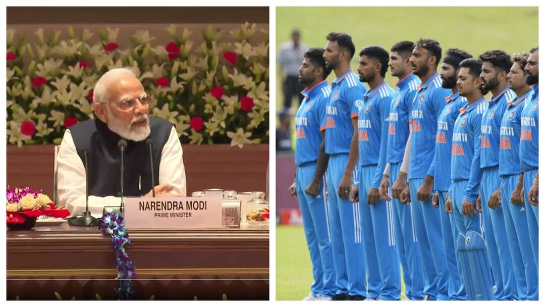 PM Modi At Niti Aayog Meeting says If Centre States Work Together Like Team India