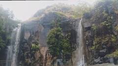 बीडकरांसाठी पर्वणी! मे महिन्यातच कपिलधार धबधबा ओसंडून वाहू लागला, 100 फूटांवरून पाण्याचा प्रचंड प्रवाह कोसळू लागला, Photos