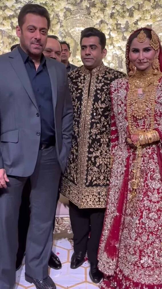 बेखौफ अंदाज में दोस्त की शादी में पहुंचे सलमान खान, फैंस हुए दीवाने