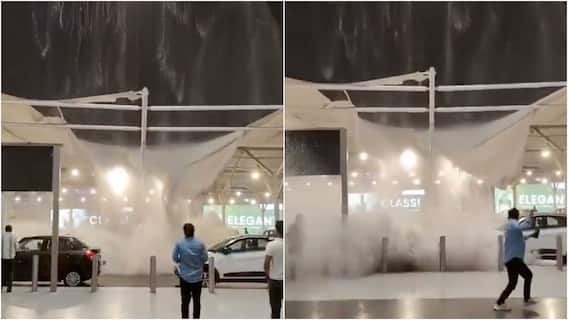 Delhi Airport Hit By Rain Chaos, Terminal 1 Overhang Crashes Down; Official Says ‘No Structural Compromise’