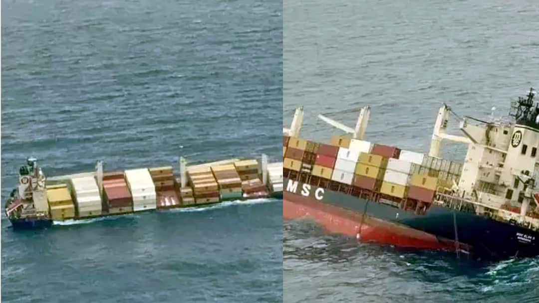 கொச்சின் நோக்கி சென்ற சரக்கு கப்பல் கவிழ்ந்து விபத்து.. விபத்து நடந்தது எப்படி?