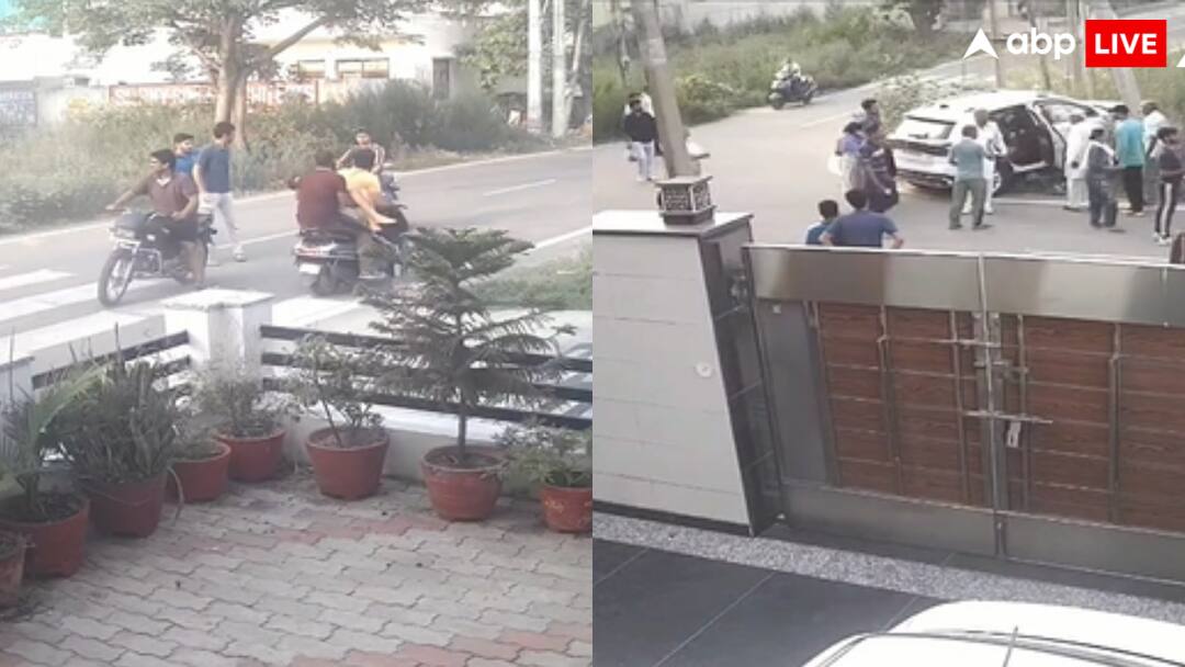 सोनीपत में स्टंटबाजी की खौफनाक CCTV फुटेज आई सामने, मासूम को मारी टक्कर Sonipat stuntman ship surface Terrifying CCTV footage student studying in class 4th was hit ann सोनीपत में स्टंटबाजी की खौफनाक CCTV फुटेज आई सामने, मासूम को मारी टक्कर