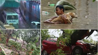 Delhi Weather Update : मुसळधार पाऊस आणि वादळाने देशाची राजधानी अक्षरश: तुंबली; 100 हून अधिक विमानांना फटका; सब इन्स्पेक्टरचा छत कोसळून मृत्यू