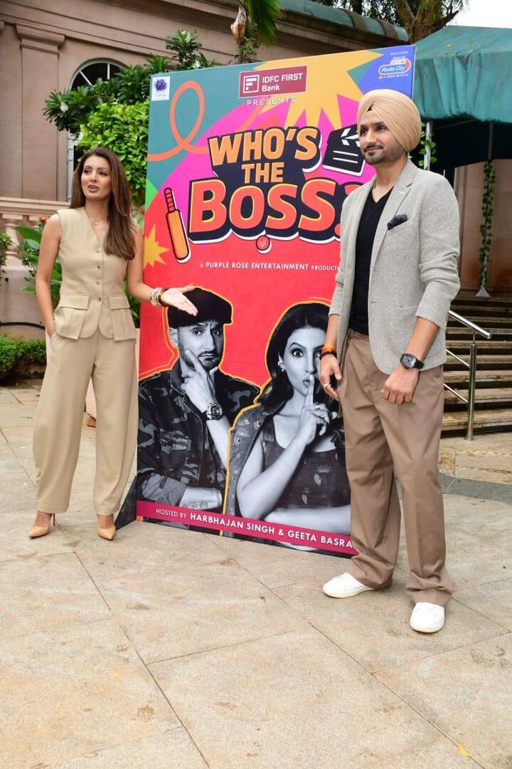 क्रिकेटर हरभजन सिंह और उनकी पत्नी एक्ट्रेस गीता बसरा ने हाल ही में अपने नए शो 