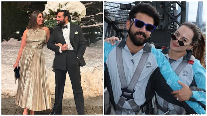 From snowy slopes to sunny shores, here are six Bollywood couples who prove that the best kind of romance is the one that includes a boarding pass.