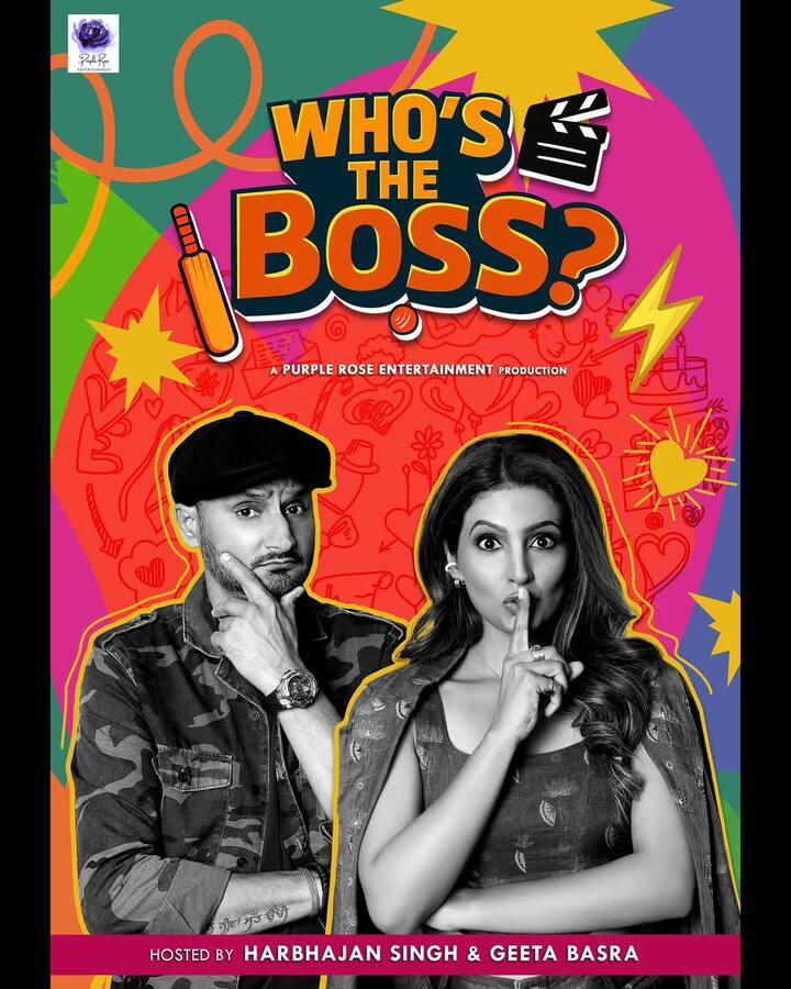 हरभजन और गीता ने बताया कि Who's The Boss एक फैमिली रियलिटी शो है, जो सिंपल लाइफ की मजेदार और इमोशनली झलकियों को प्रेजेंट करता है.