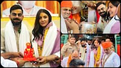 विराट कोहली का हाथ थामे अनुष्का शर्मा पहुंचीं अयोध्या, साथ में किया दर्शन पूजन, देखें तस्वीरें