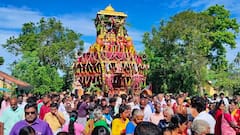 புதிய தேர் செஞ்சுட்டாங்க... வெள்ளோட்டத்தில் பங்கேற்ற திரளான பக்தர்கள்: எங்கு தெரியுமா?