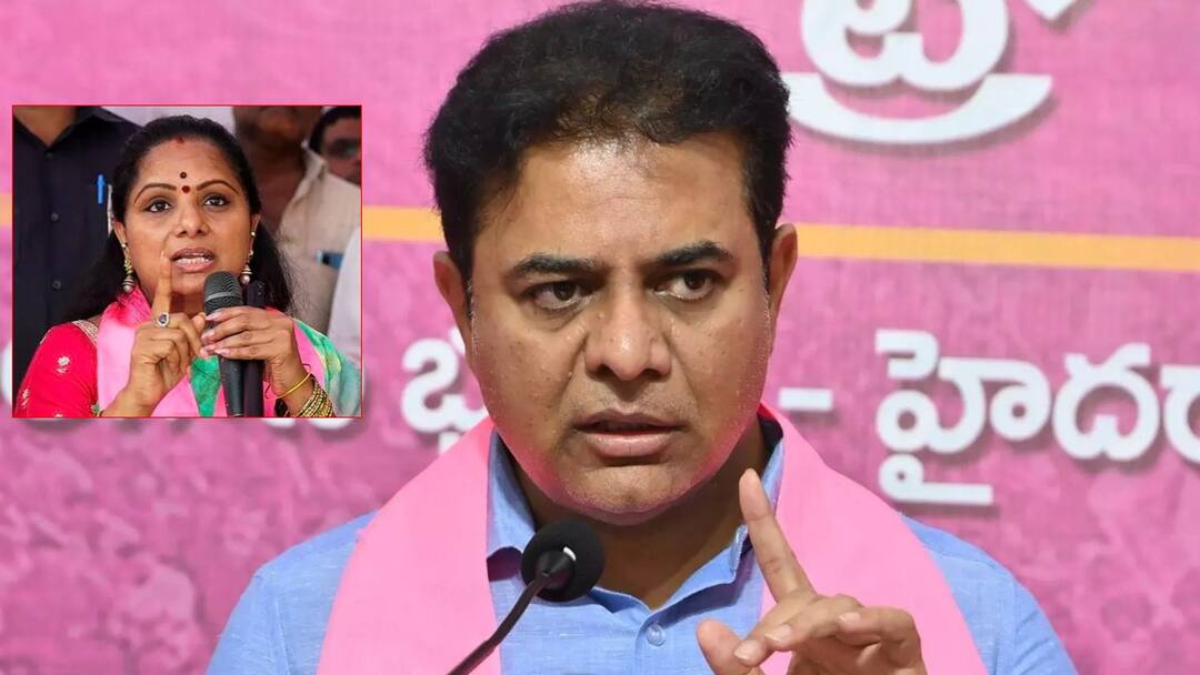 KTR instruction to BRS party leaders not to respond to MLC Kavithas comments KTR Latest News: కవిత వ్యాఖ్యలపై తొందరపడొద్దు, కేసీఆర్‌తో భేటీ అనంతరం పార్టీ నేతలకు కేటీఆర్ సూచనలు!