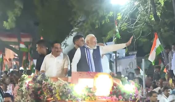 PM Modi Gujarat Visit Live: અમદાવાદમાં  PM મોદીનો રોડ શો શરુ,  જનમેદની ઉમટી પડી