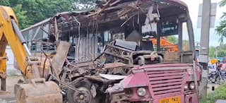 காலையிலேயே கோர விபத்து.. லாரி-பேருந்து மோதல்.. பயணிகளுக்கு என்ன ஆச்சு?