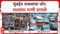 Mumbai Metro Line 3 : वरळी भुयारी मेट्रो स्थानकात पाणी, मेट्रोचं दार उघडताच तळ्याचा भास