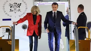 Macron Slapped By Wife Brigitte On Plane? Video Of French President's 'Tense Exchange' Goes Viral