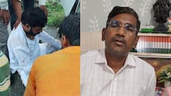 असा घडला अपघात, रस्त्यावरील पाणी उडून काचेवर साचले, भीषण घडले; अपघाताचे फोटो
