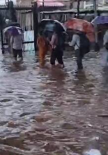 दरम्यान, किंग्ज सर्कल, वडळा, सायन आणि माटुंगा या परिसरात देखील रस्त्यावर पाणी साचले आहे.