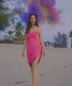 દરિયા કિનારે સોફી ચૌધરીએ પિંક ડ્રેસમાં આપ્યા કાતિલ પોઝ, જુઓ તસવીરો