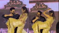 ஷங்கர் பார்த்தா என்னாகும்...மேடையில் கூச்சமில்லாமல் மசாலா பாட்டுக்கு நடனமாடிய அதிதி