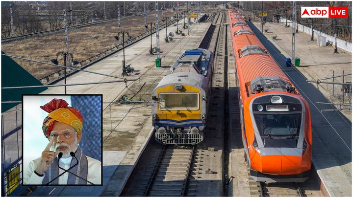 गुजरात के लिए भारतीय रेलवे दो बड़ी सौगात देने जा रहा है. भारतीय रेलवे ने यात्रियों के लिए दो नई एक्सप्रेस ट्रेनों के परिचालन का फैसला लिया है, जिसमें एक वंदे भारत एक्सप्रेस की सेवा भी शामिल है.