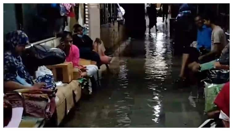 Caught On Cam: Mumbai Rains Flood KEM Hospital, Attendants Sit In Ankle-Deep Water