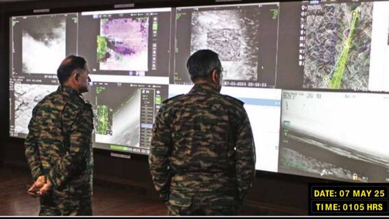 New Op Sindoor Images Show Army, Navy And Air Chiefs Overseeing May 7 Strikes On Terror Targets
