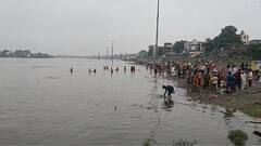 Pandharpur Heavy Rain: पंढरपुरात मुसळधार पाऊस, चंद्रभागा नदीची पातळी वाढली, जुना दगडी पूल पाण्याखाली