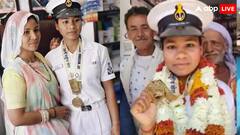 सीहोर की बेटी ने देश का नाम रोशन, कैनोइंग में 50 मेडल जीतने वाली कावेरी बनीं नेवी अफसर