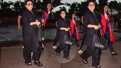 एयरपोर्ट पर ऑल ब्लैक लुक में दिखीं रानी मुखर्जी, मुंबई की भारी बारिश के बीच नजर आईं एक्ट्रेस