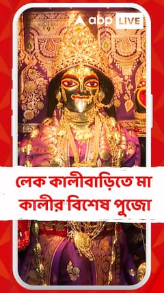আজ ফলহারিণী অমাবস্যা । লেক কালীবাড়িতে মা কালীর বিশেষ পুজো