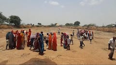 भीषण गर्मी के बीच संत जोतनाथ महाराज की तपस्या जारी, सिरोही में खुले मैदान में तप कर रहे संत