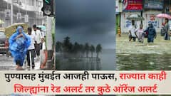 मुंबई, पुण्यासह 'या' जिल्ह्यांसाठी मुसळधार ते अतिमुसळधार पावसाचा इशारा, आज पावसाची स्थिती कशी असणार?