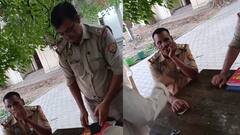 भदोही में SI रिश्वत लेते कैमरे में कैद, एसपी ने किया सस्पेंड, विभागीय जांच के आदेश