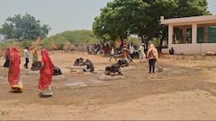 भीषण गर्मी के बीच संत जोतनाथ महाराज की तपस्या जारी, सिरोही में खुले मैदान में तप कर रहे संत