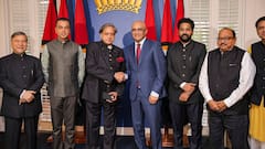 Tharoor-Led All-Party Delegation Pays Tribute To Mahatma Gandhi, Whitby Ship In Guyana