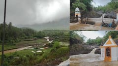 Kondeshwar Temple Waterfall : खुशखबर! पहिल्याच पावसात बदलापूरचा कोंडेश्वर धबधबा प्रवाहित; पर्यटकांची एकच गर्दी