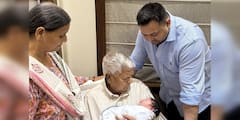 Tejashwi Yadav, Wife Rajshree Announce Birth Of Second Child, Lalu Yadav Shares Images—IN PICS