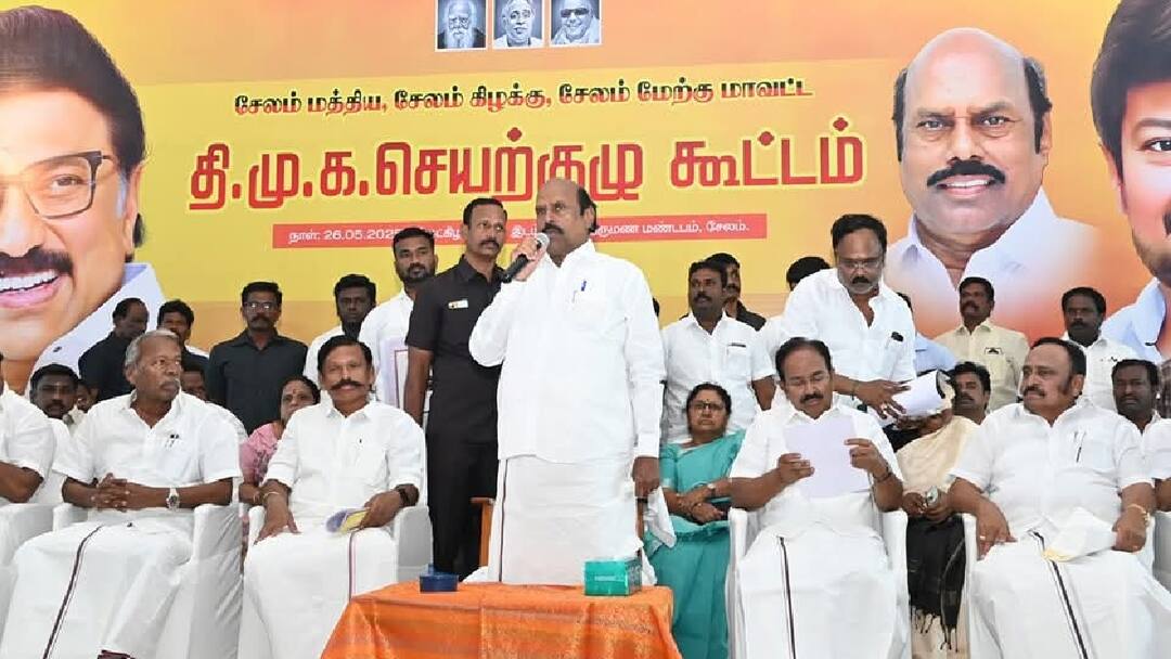 பென்னாகரம் பார்முலாவை சேலத்தில் பயன்படுத்த உள்ளேன் - அமைச்சர் எ.வ.வேலு பேச்சு