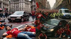 Liverpool Fans: கொடூரம் - ரசிகர்கள் கூட்டத்தில் அதிவேகத்தில் பாய்ந்த கார் - மக்கள் காற்றில் பறக்கும் வீடியோ வைரல்