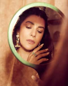 Nimrat Kaur Looks Regal In Emerald Green For Her Latest Festive Photoshoot